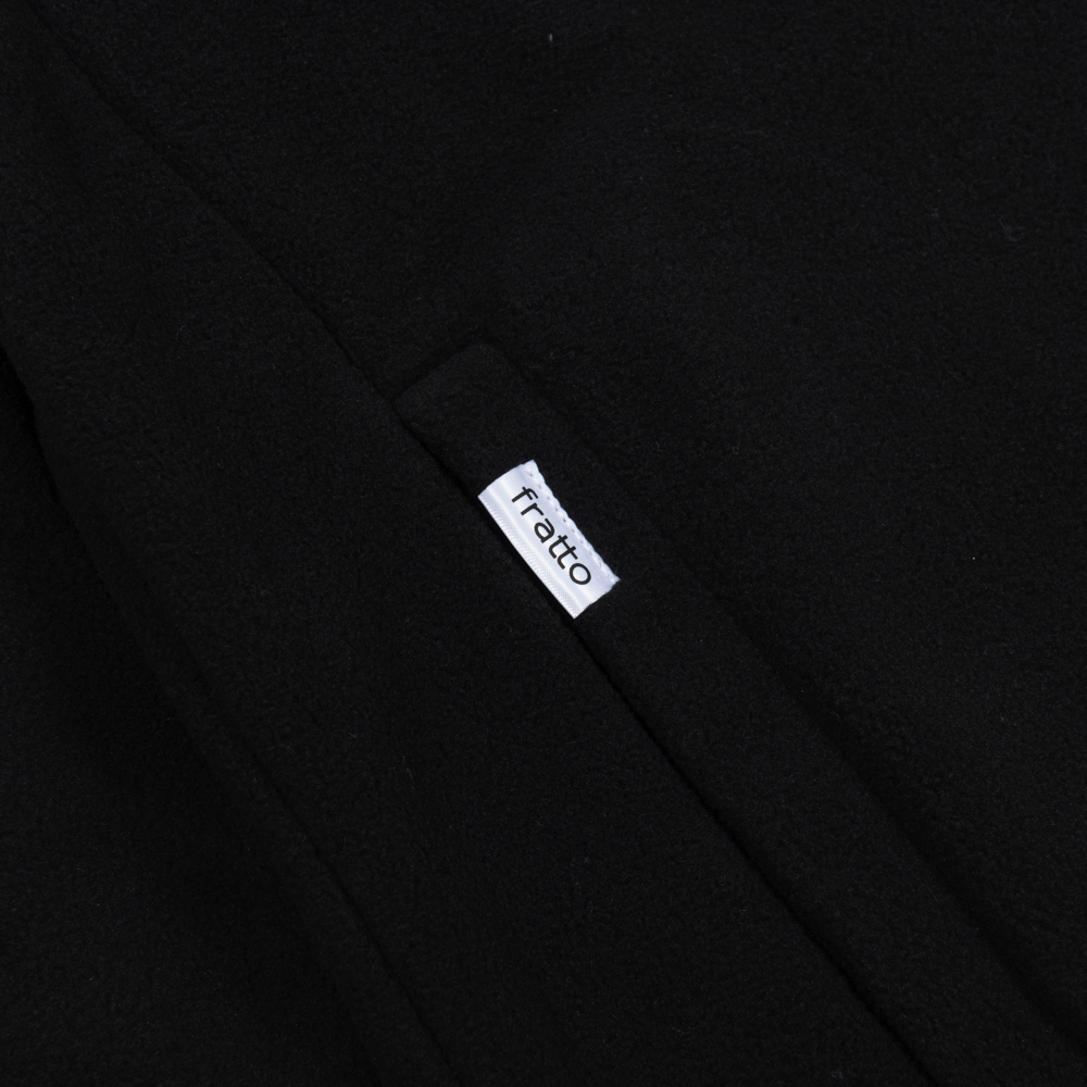 fratto / frattoオリジナル フリース(ZIP) ブラック