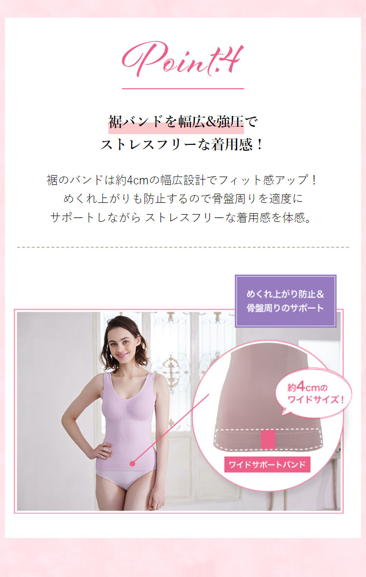 ジニエ（genie） グラマーシェイプスマートフィット 3枚 補正下着