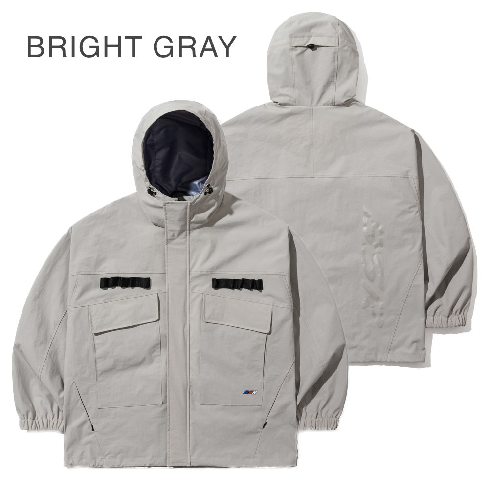 BSRABBIT REFINED HOODED JACKET スノーボードウェア フーディー