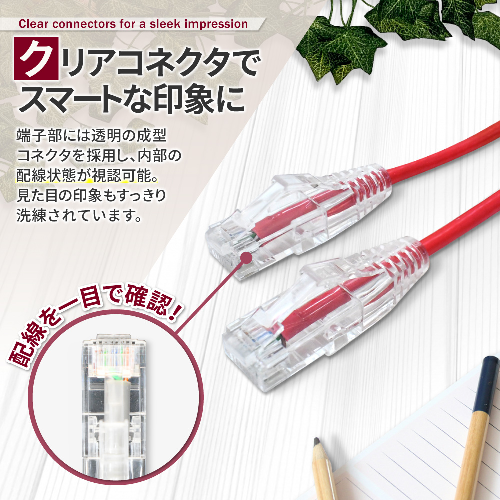 シズカウィル（shizukawill） LANケーブル Cat6A 10Gbps 5m 高速