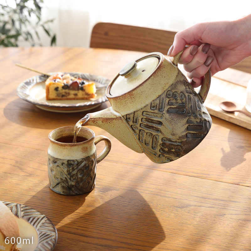 かしわ窯 Kamagaki ポット 600ml 0.6L ピッチャー 土瓶 日本製 国産