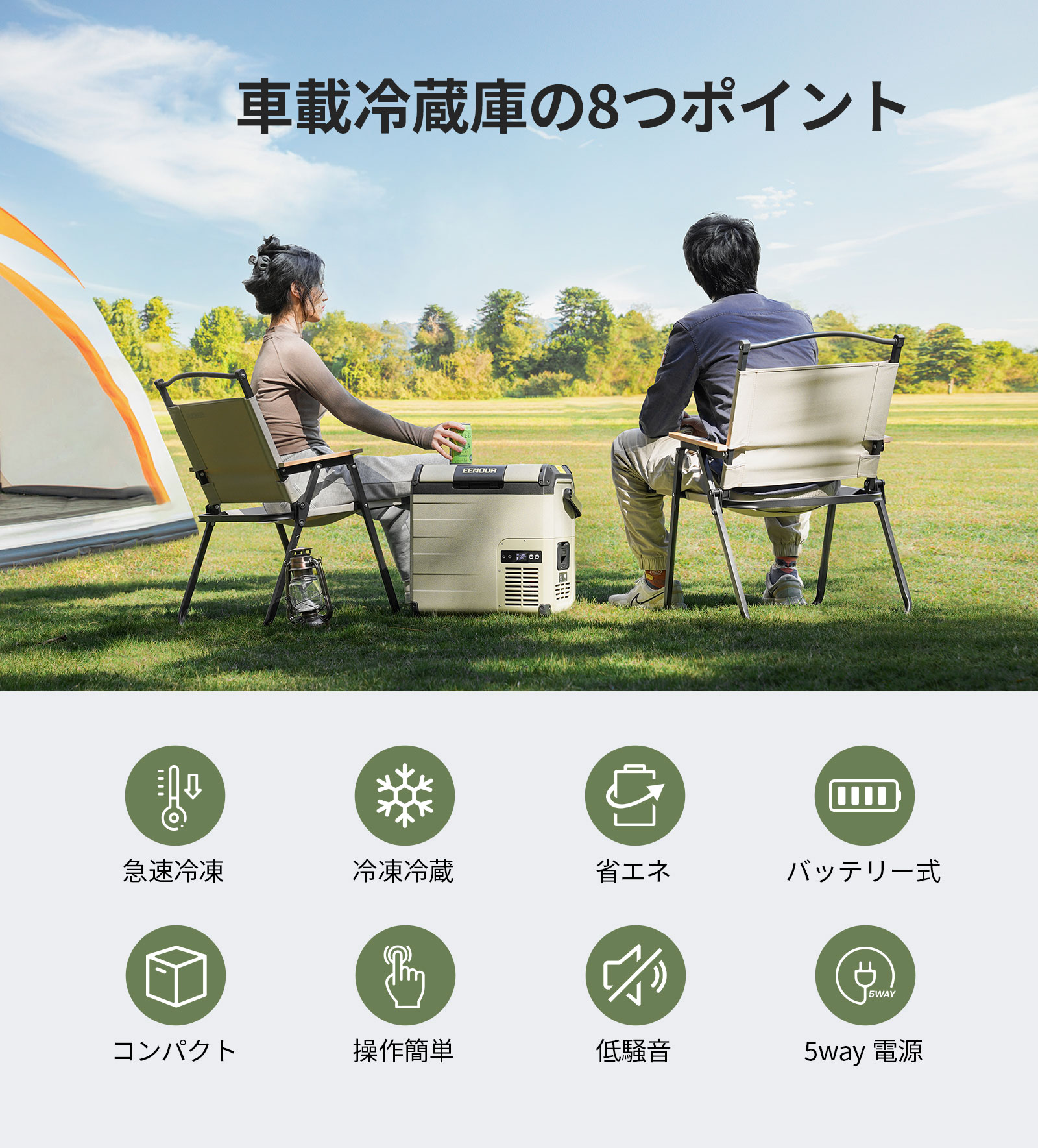 ASTROAI 省エネ冷蔵庫 車用・家庭用 黒 2022年IDEA賞受賞 Amazon.co.jp