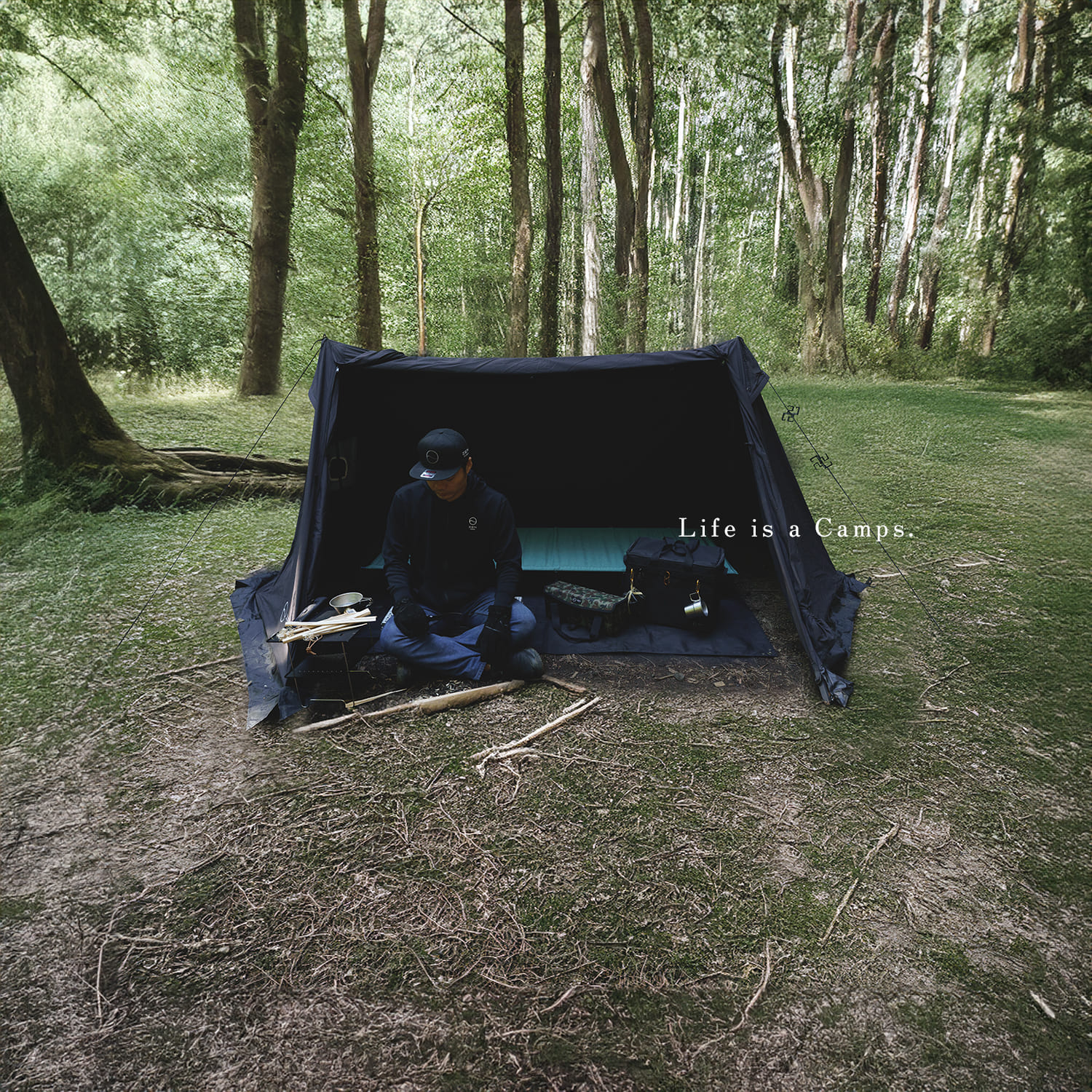 ZEN Camps グランドシート テントシート 194cm*136cm 撥水 防水