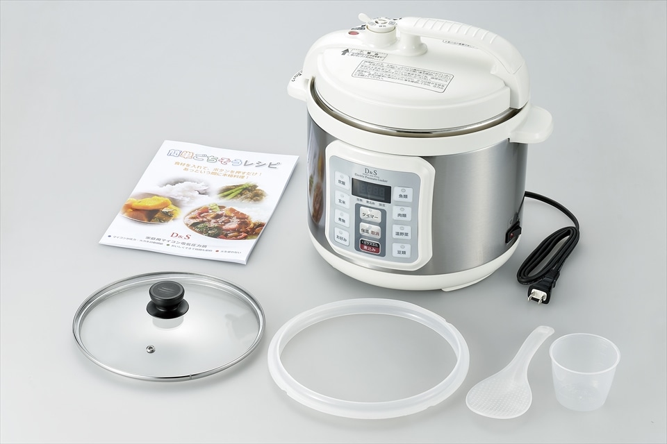 セール／【☆在庫限り☆】D＆S 家庭用マイコン電気圧力鍋4.0L
