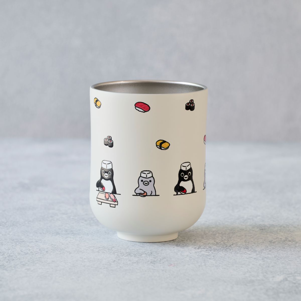 Suicaのペンギン 真空二重ゆのみ 300ml（お寿司）:オレンジページ shop