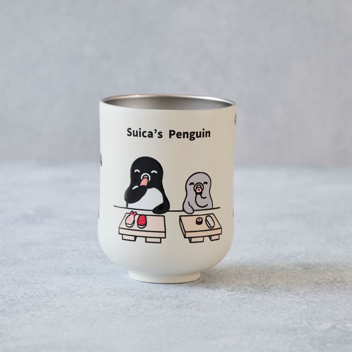 Suicaのペンギン 真空二重ゆのみ 300ml（お寿司）:オレンジページ shop