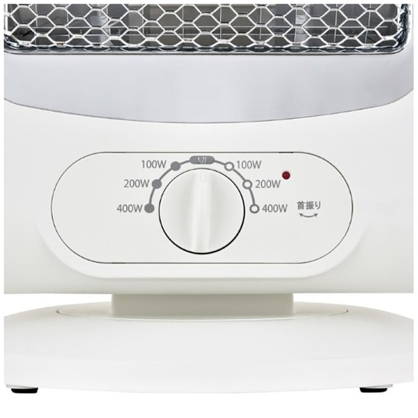 リフレクトヒーター ホワイト RF-Z425-W [石英管ヒーター /首振り機能