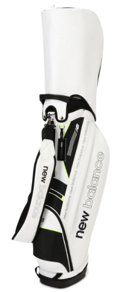 キャディバッグ new balance GOLF エンボスPU×オックス×エナメル