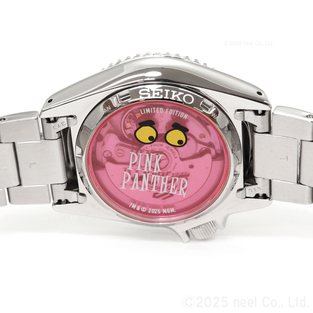セイコー5 スポーツ SEIKO 5 SPORTS 自動巻き PINK PANTHER コラボ限定