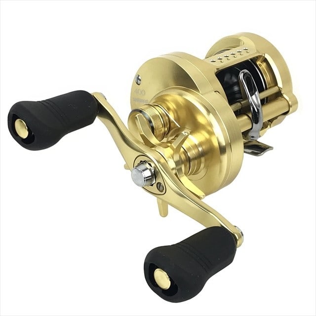 シマノ 18 カルカッタコンクエスト 400 （右ハンドル）:釣具の