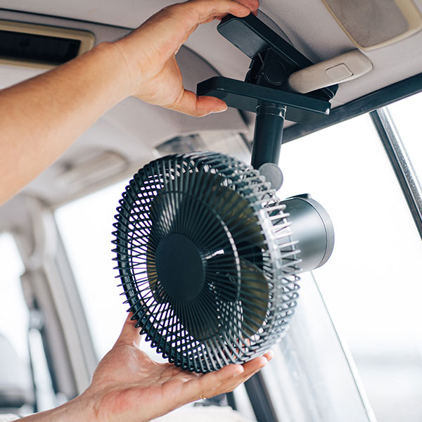 siroca ポータブル扇風機ANDON FAN SF-PC171（ｻﾝﾄﾞ）