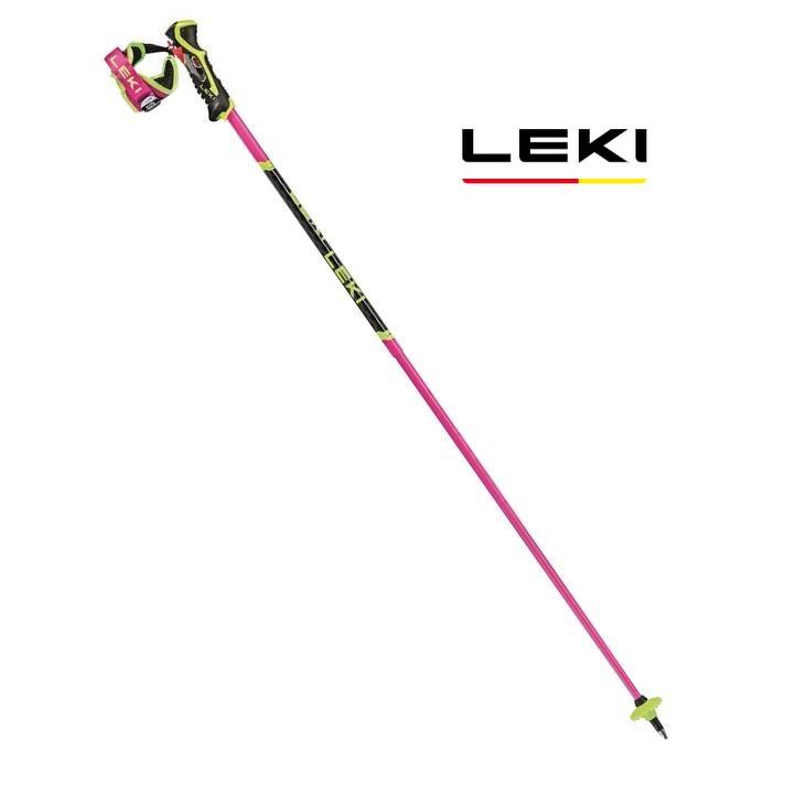 LEKI(レキ) VENOM SL 3D (ネオンピンク）スキーポール ストッ ク