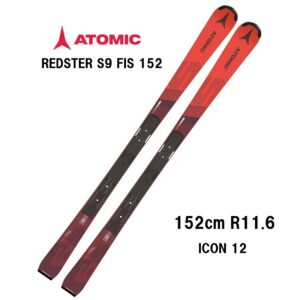 25 ATOMIC アトミック REDSTER S9 FIS 152 + 26 ICON 12 スキー板