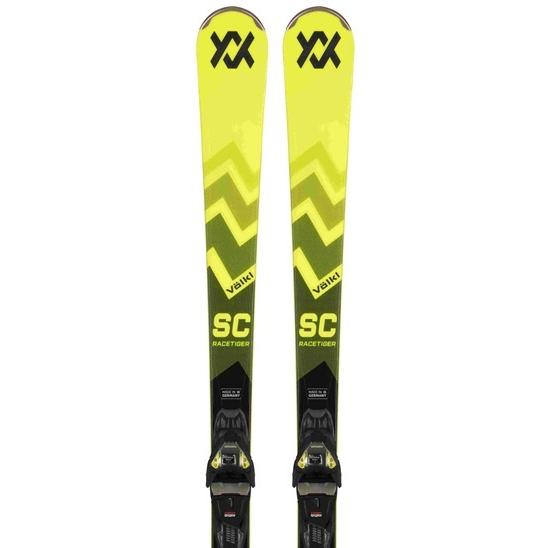 25 VOLKL フォルクル RACETIGER SC YELLOW + vMOTION 12 GW スキー板