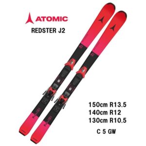 26 ATOMIC アトミック REDSTER J2 130-150 + C 5 GW ジュニア スキー板