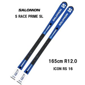26 SALOMON サロモン S/RACE PRIME SL + ICON RS 16 スキー板