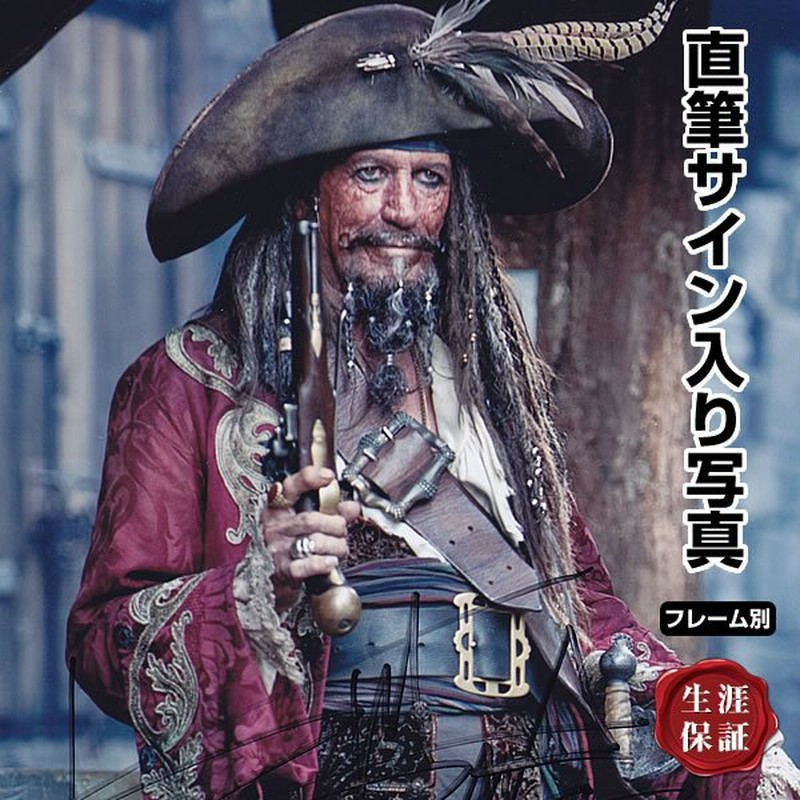 東京コミコン ジョニーデップ 直筆サイン入り写真 ② パイレーツオブ