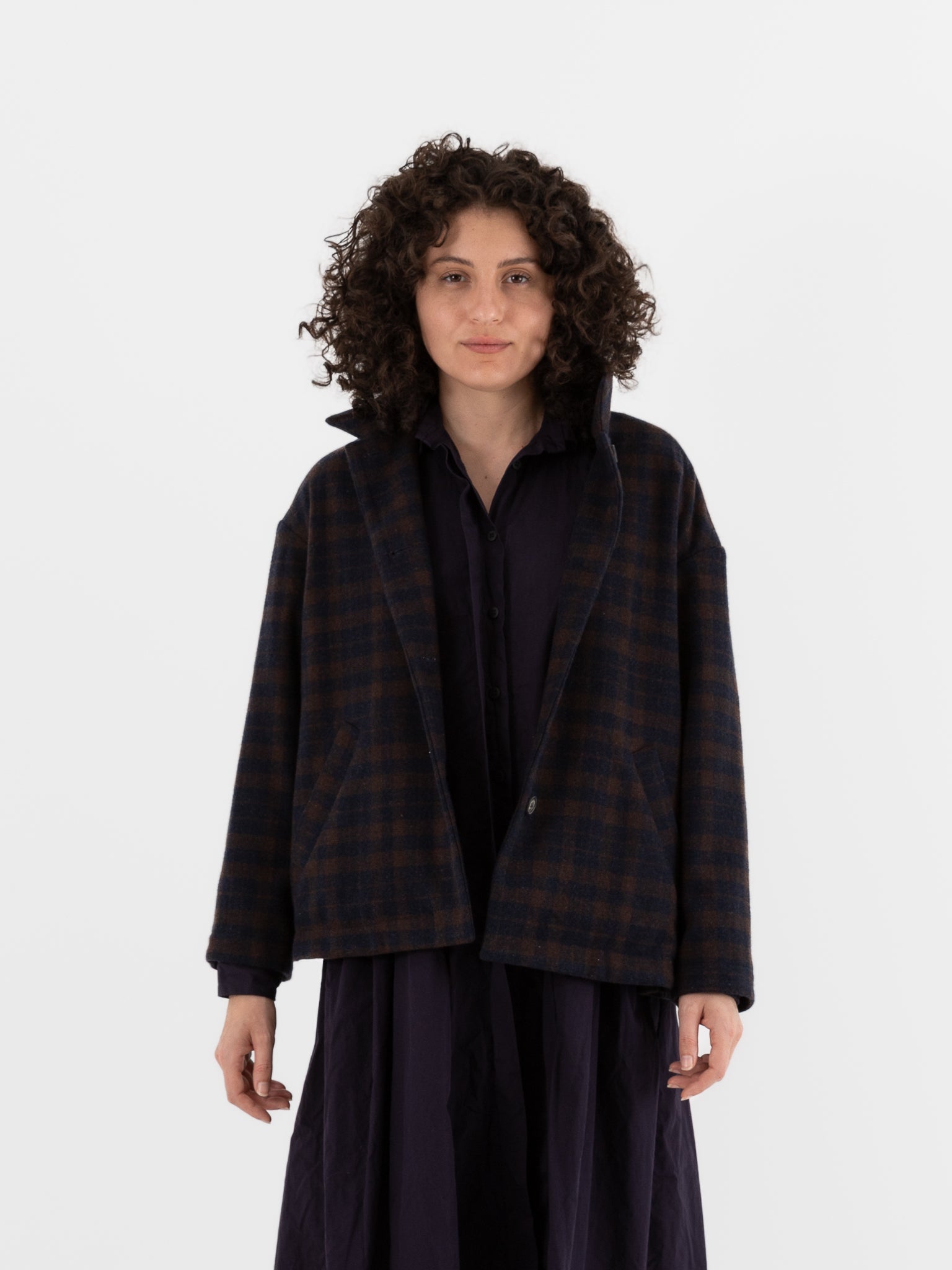 Bergfabel Uli Jacket in Plaid at Worthwhile
