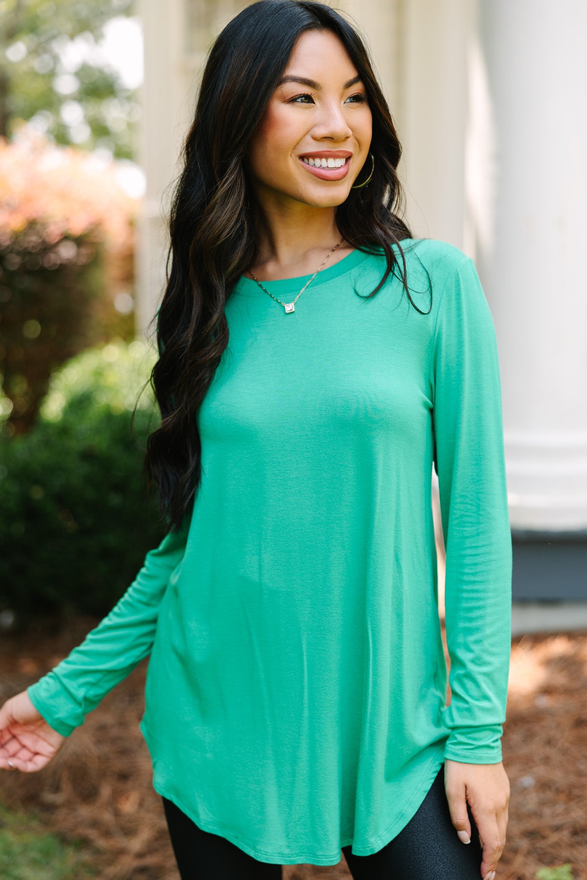 Won't Let You Down Kelly Green Classic Top – Shop the Mint