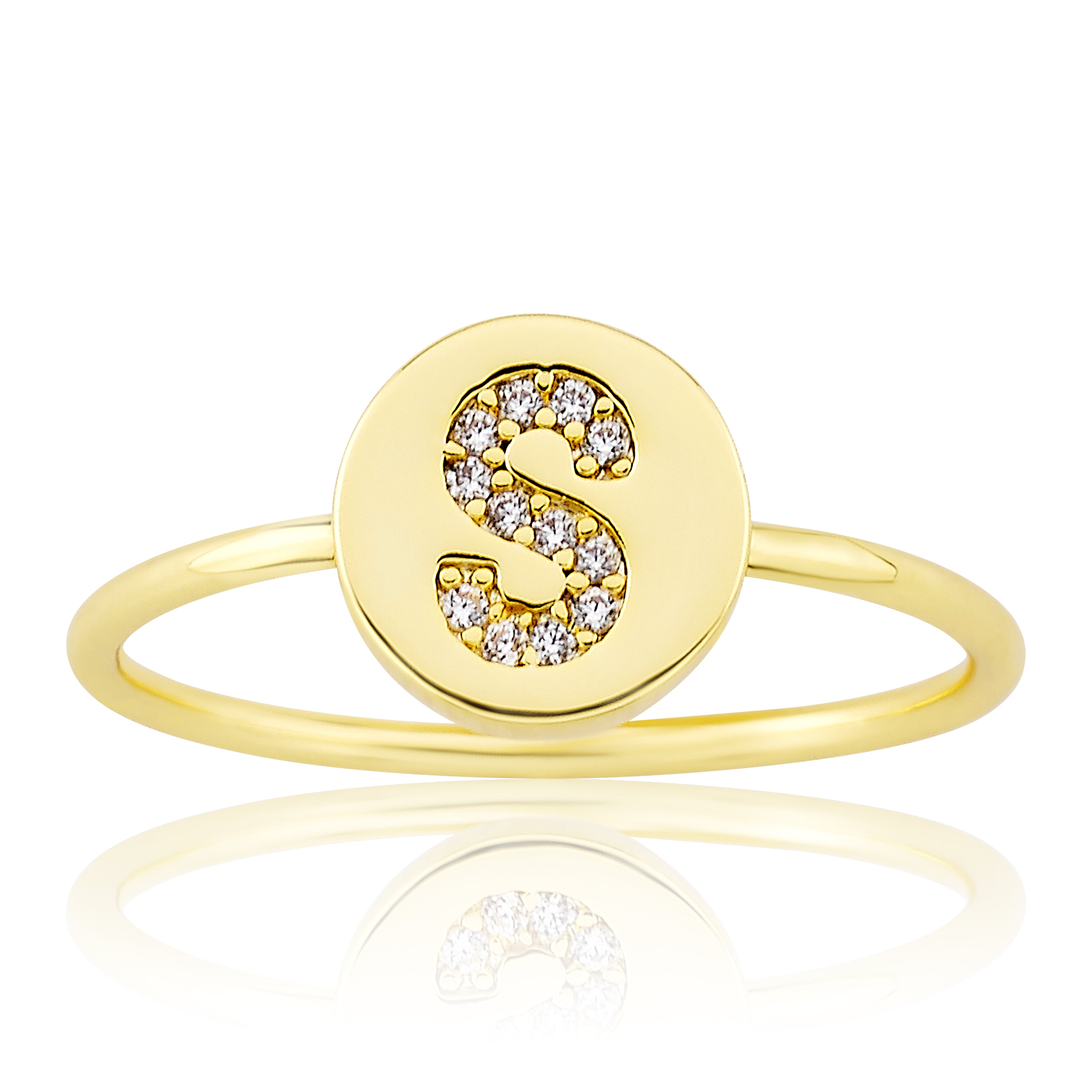 Adjustable Initial Ring – shoptwinstars
