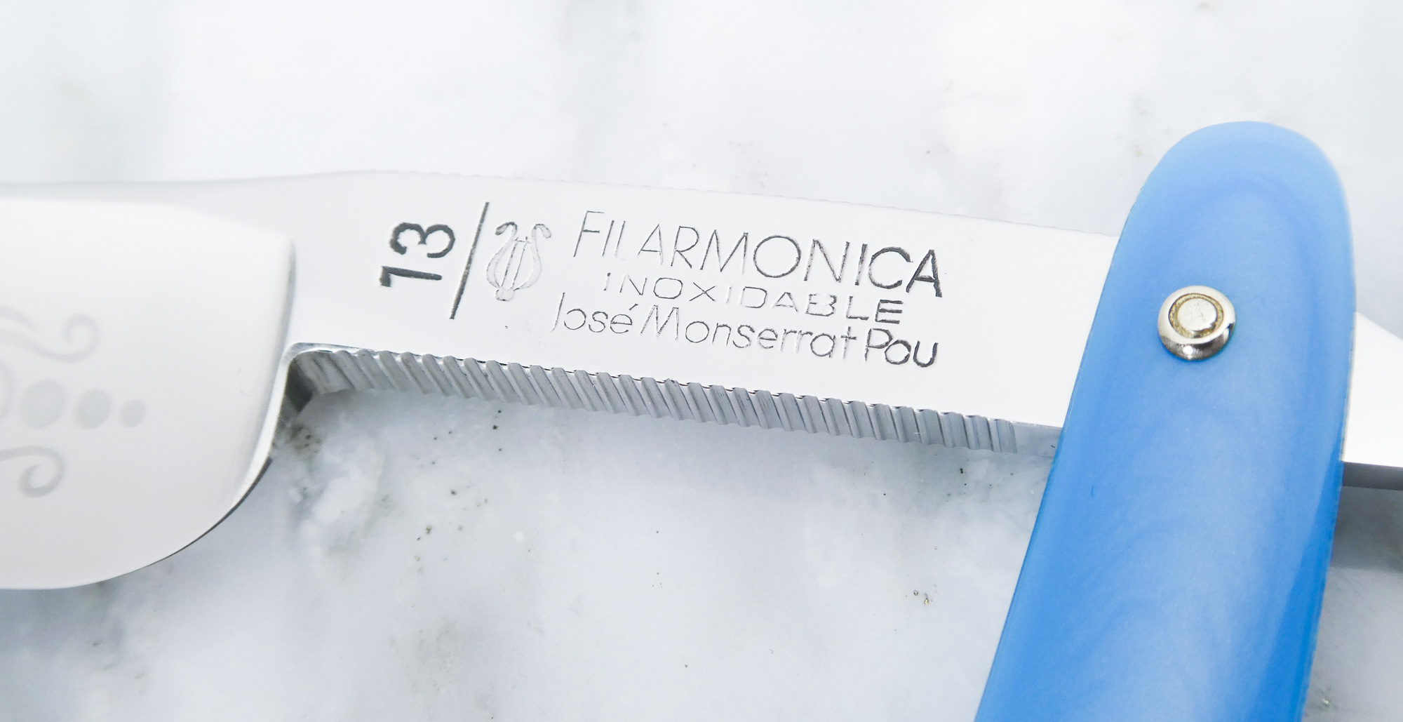 Vintage Filarmonica 13N Inox Stainless Made In Spain Straight