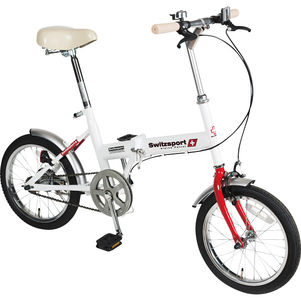 スウィツスポート 16型折り畳み自転車（ライト付） | シャディギフト