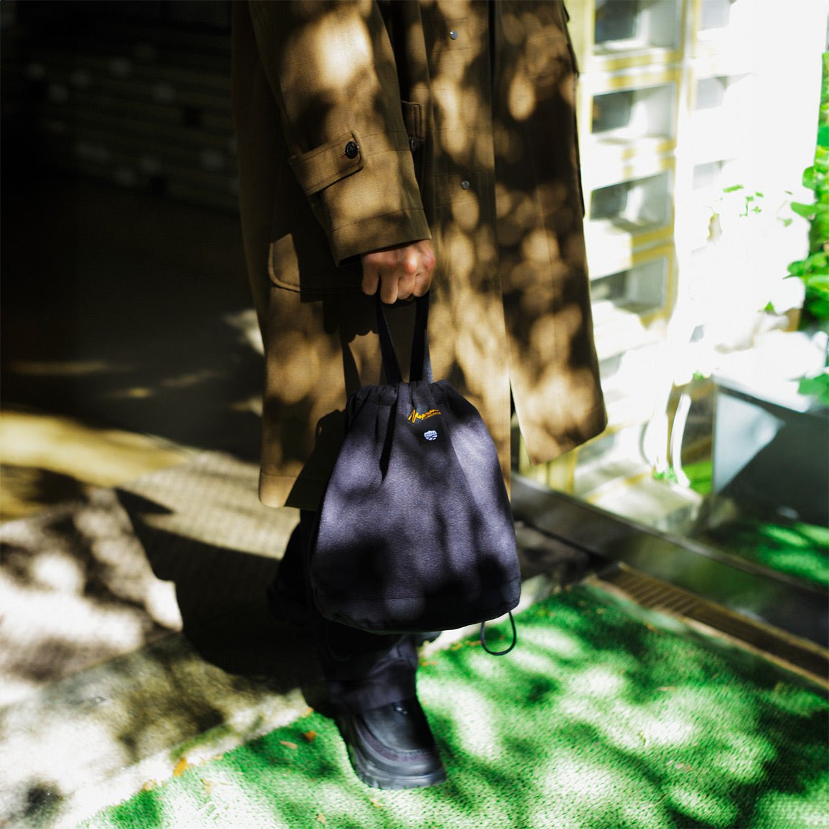 SHAKA×NAPRON フェイクスエード ペイシェントバッグ [メンズ