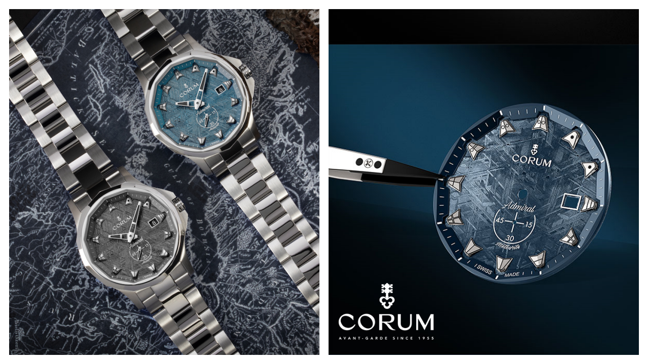 40年ぶりに復活した隕石を文字盤に採用した〈CORUM（コルム）〉の名作