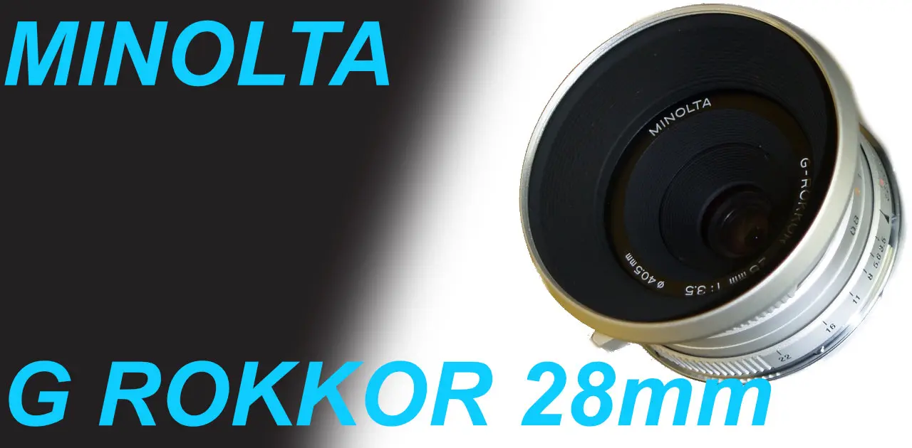 MINOLTA TC-1転用 G-ROKKOR 28mm (L39) – Shige's hobby