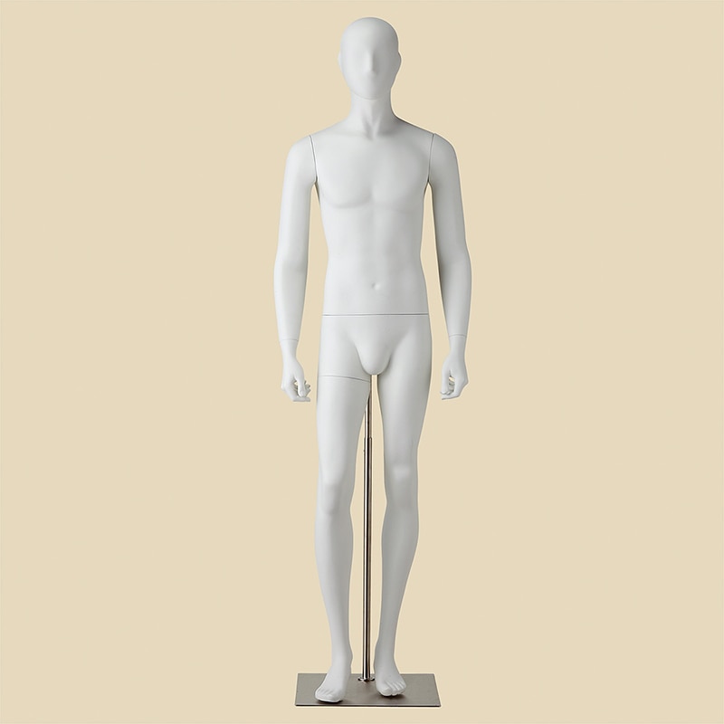 ストア・エキスプレス 全身腰受けリアルマネキン 紳士 61-810-49-2 1台