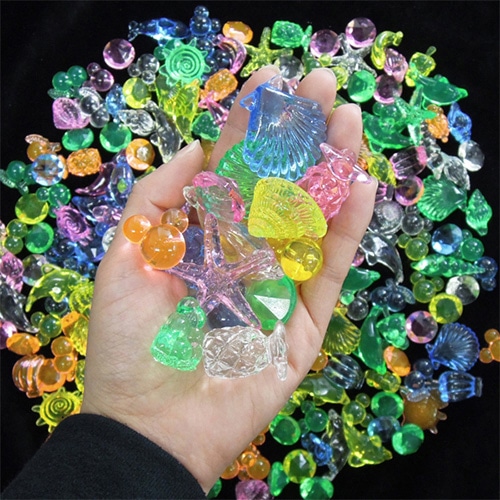 キッシーズ ジュエルアイス 蛍光クリア スタンダードミックス 1kg 約