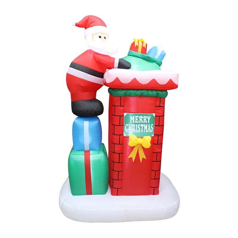 フローレックス エアーディスプレイ 煙突からギフトサンタ 180cm KT