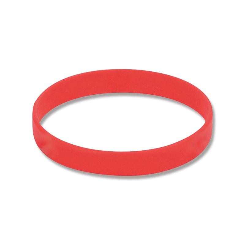 友屋 リストバンド シリコンバンド レッド 32039RED 1個（ご注文単位1