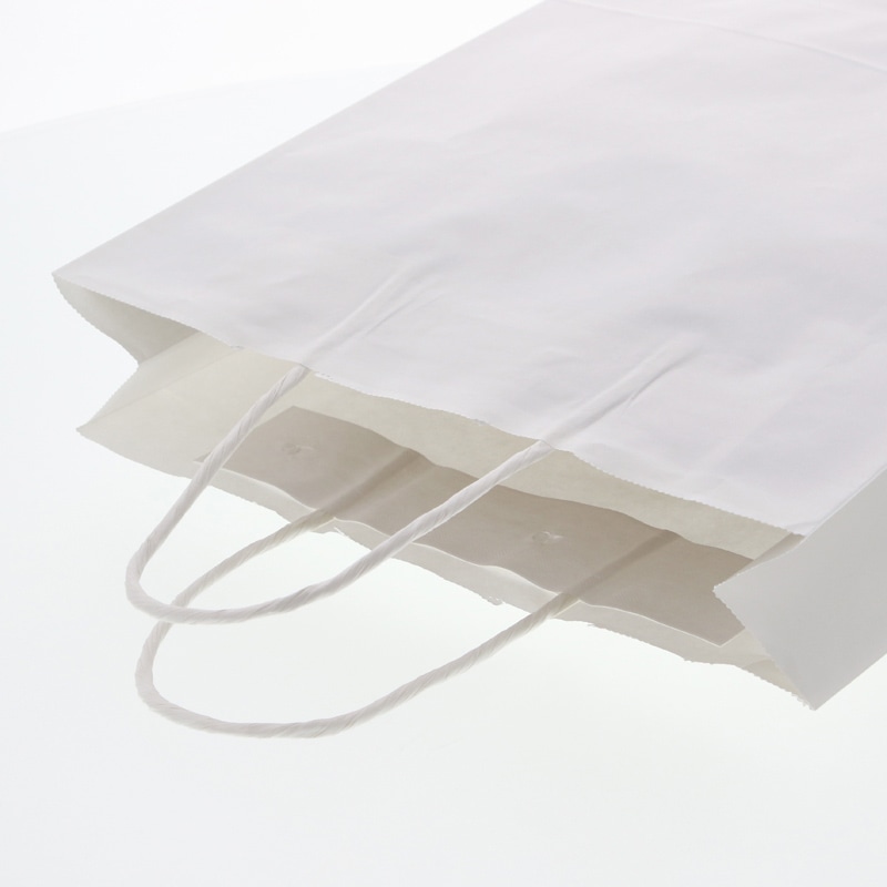 HEIKO 紙袋 25チャームバッグ 25CB MS1 白無地 50枚/袋 003276010 包装