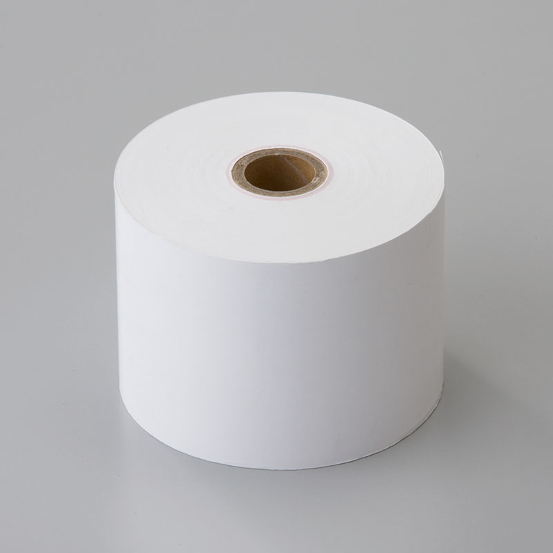 TANOSEE 感熱レジロール紙 中保存 幅80×直径71mm×長さ63m 厚み約0.065