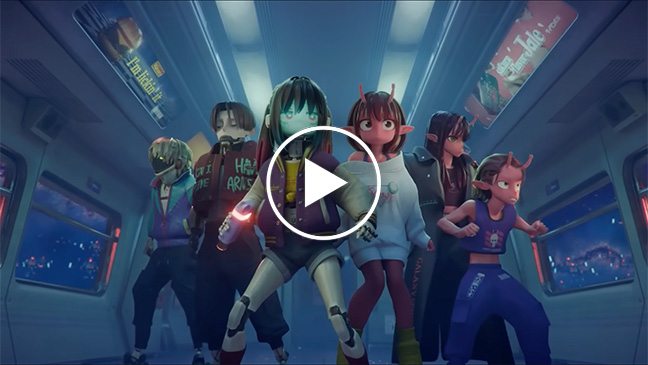 銀河特急 ミルキー☆サブウェイ 各駅停車劇場行き | シンエイ動画