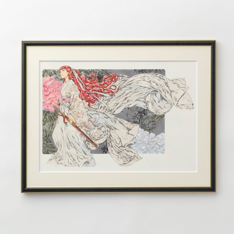 十二国記　複製原画　白銀の墟　玄の月（一）　シリアルナンバー入り 十二国記」 山田章博 複製原画『白銀の墟 玄の月』（二） – 新潮ショップ