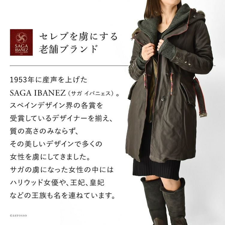ラムレザー コート ロング｜SAGA IBANEZ サガ イバニェス｜ブランド