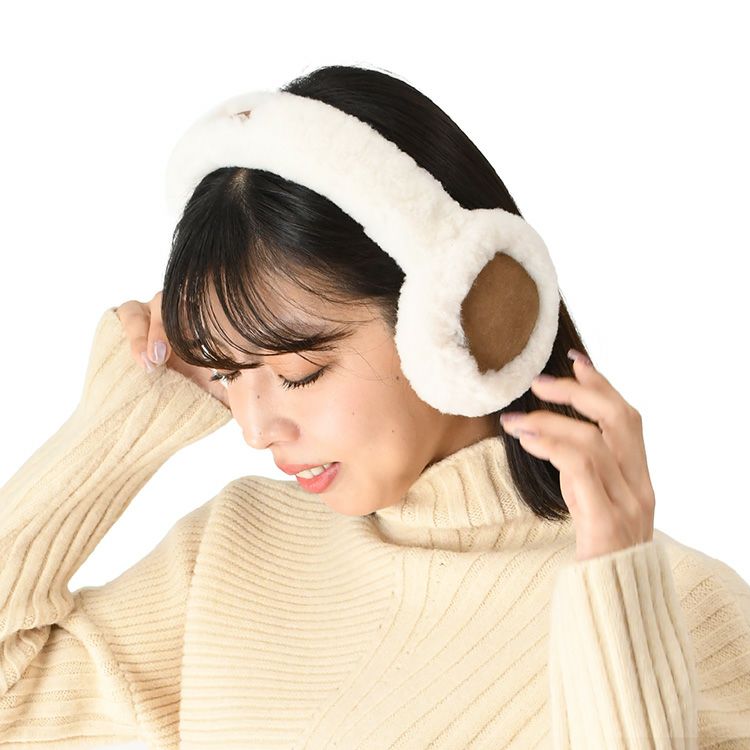 UGG イヤーマフ bluetooth 耳当て レディース 防寒 撥水 かわいい ボア