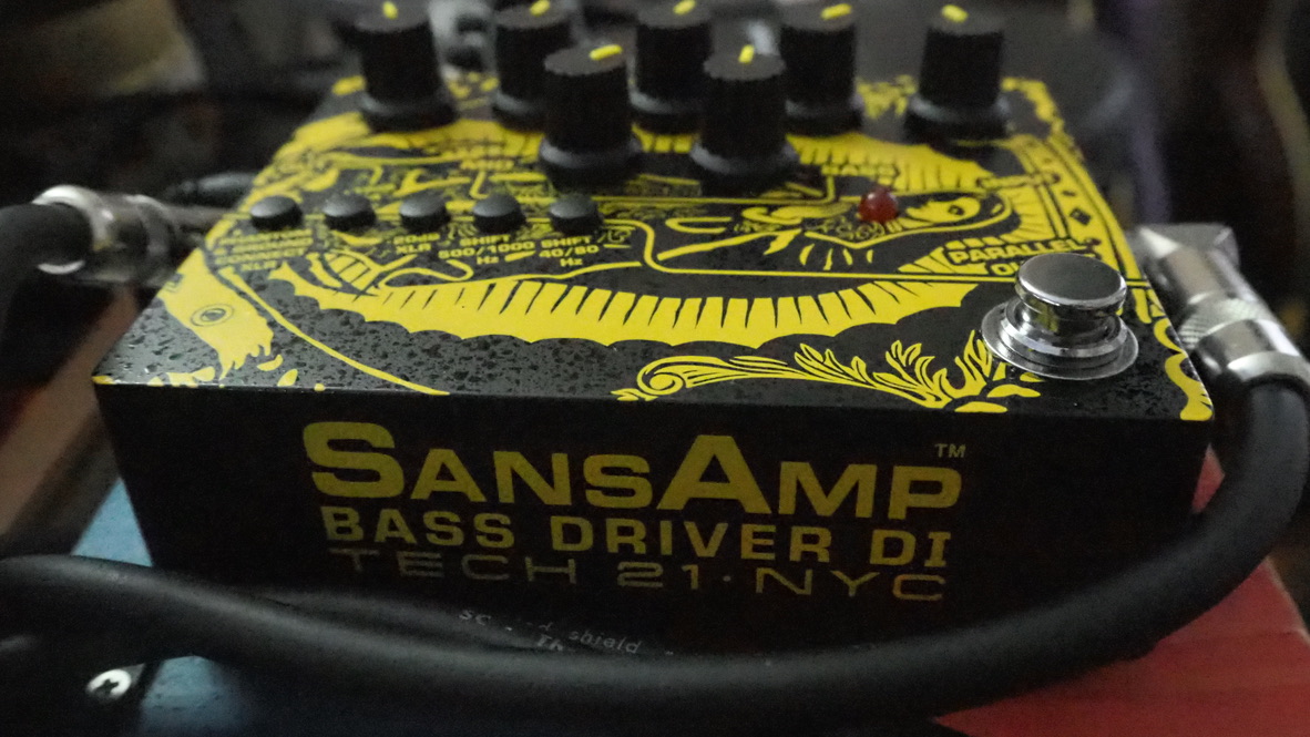 TECH 21 J(LUNA SEA) SansAmp BASS DRIVER DI-J【機材レビュー