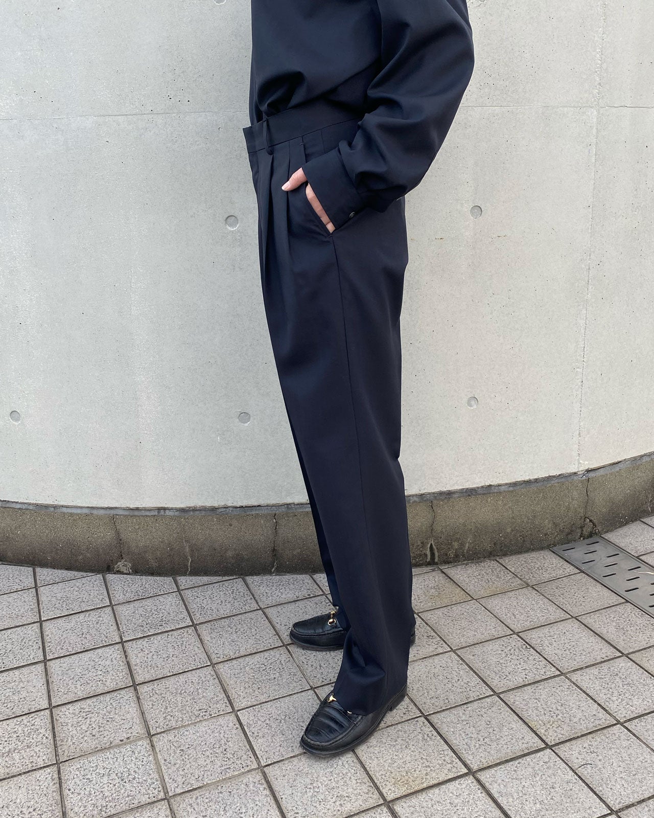 40%OFF】WASHABLE WOOL CHRYSLER PANTS – Shinzone