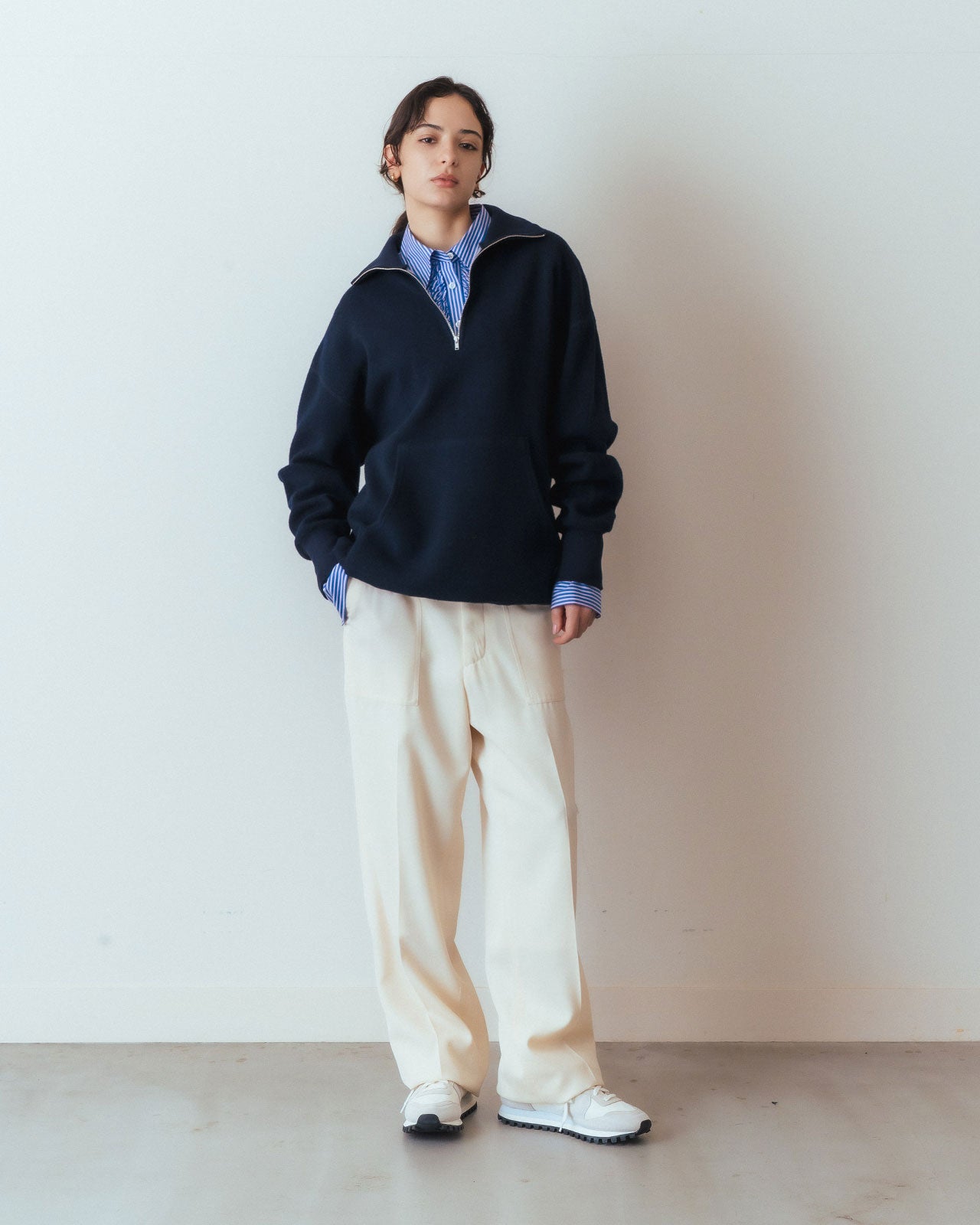 HALF ZIP SWEATSHIRT – Shinzone