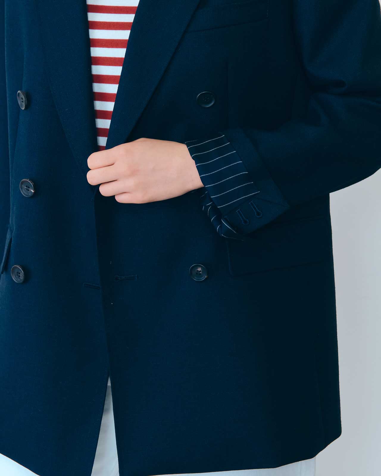 DOUBLE BREASTED JACKET – Shinzone