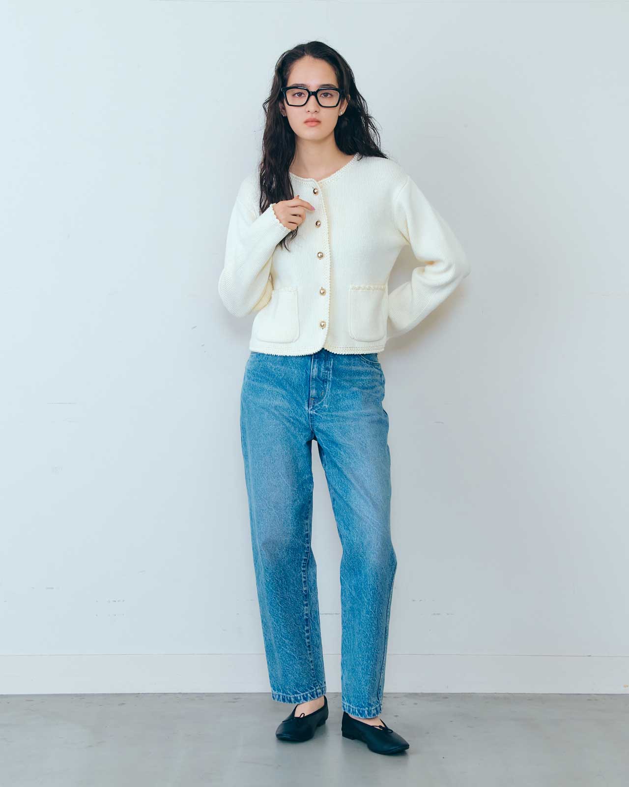 BOUCLE KNIT JACKET – Shinzone