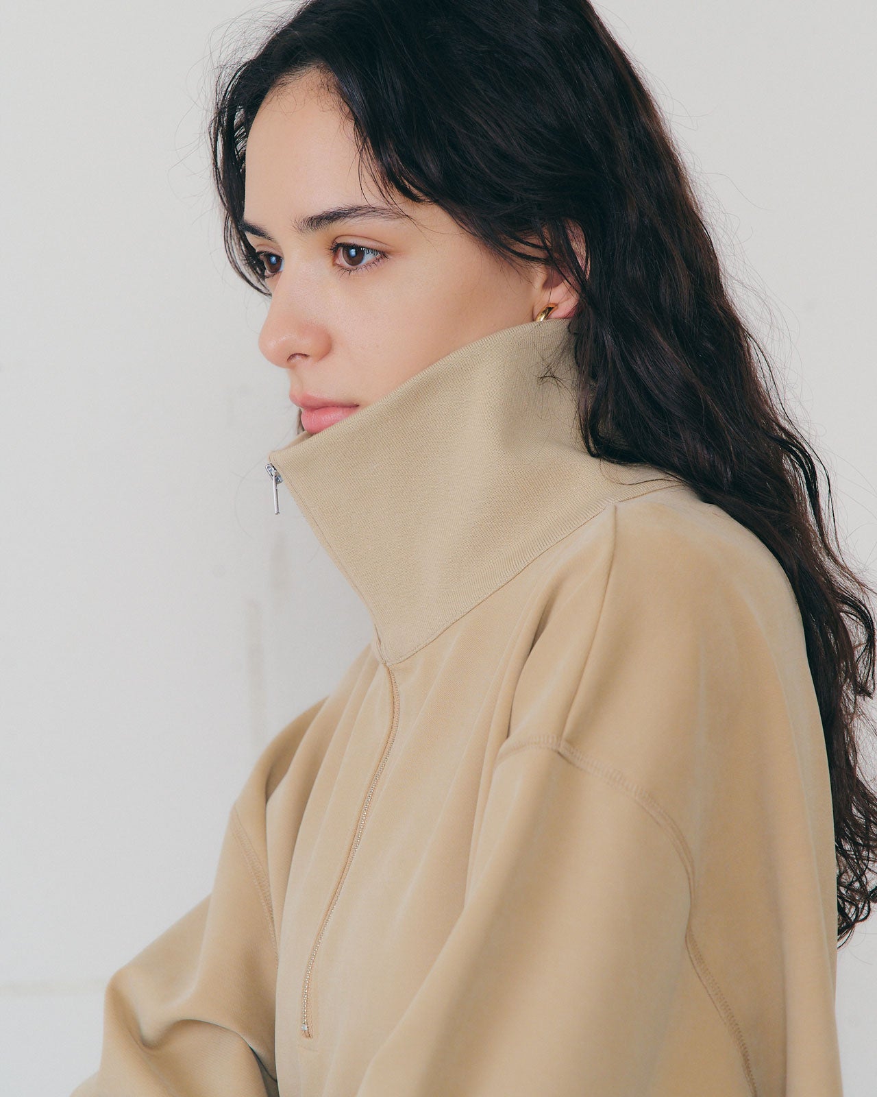 FIBRIL TWILL HALF ZIP – Shinzone