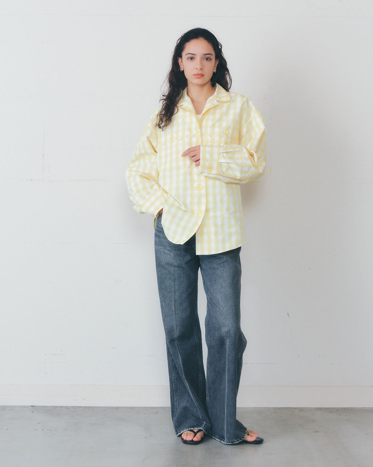 GINGHAM CHECK SHIRT – Shinzone