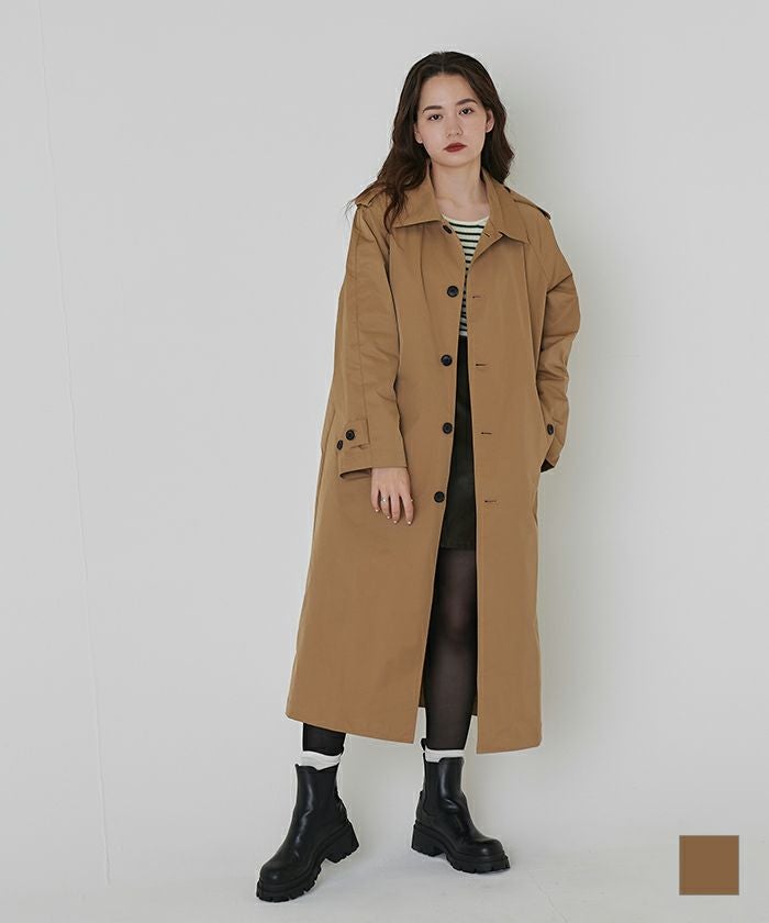 Special-Price-SALE ユニセックス ステンカラートレンチコート TINA