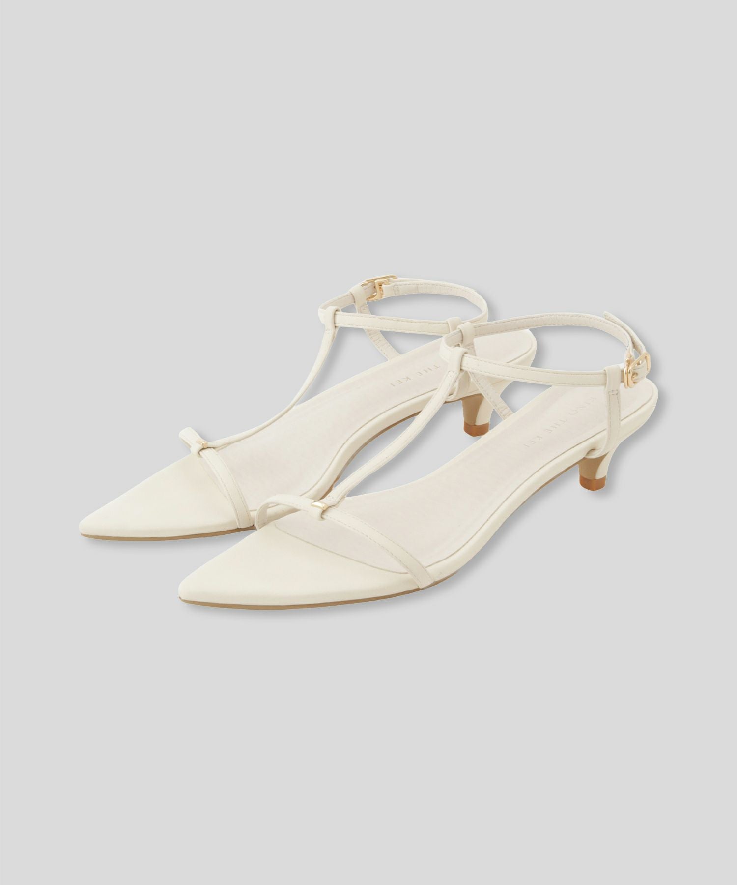 オリジナル ポインテッド メタル パーツ ストラップ サンダル KINO THE