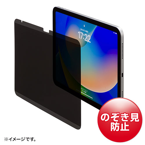 LCD-IPAD109PF/10.9インチ iPad 第10世代 マグネット式プライバシー