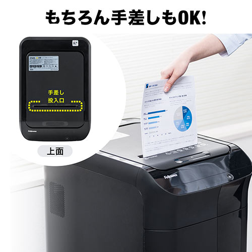 SHD038/【2/27 16時まで特価】オートフィードシュレッダー 300枚自動給